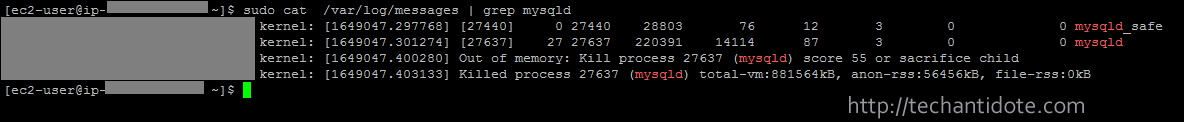 How To Fix Mysqld Dead But Subsys Locked Ec2 Tech Antidote