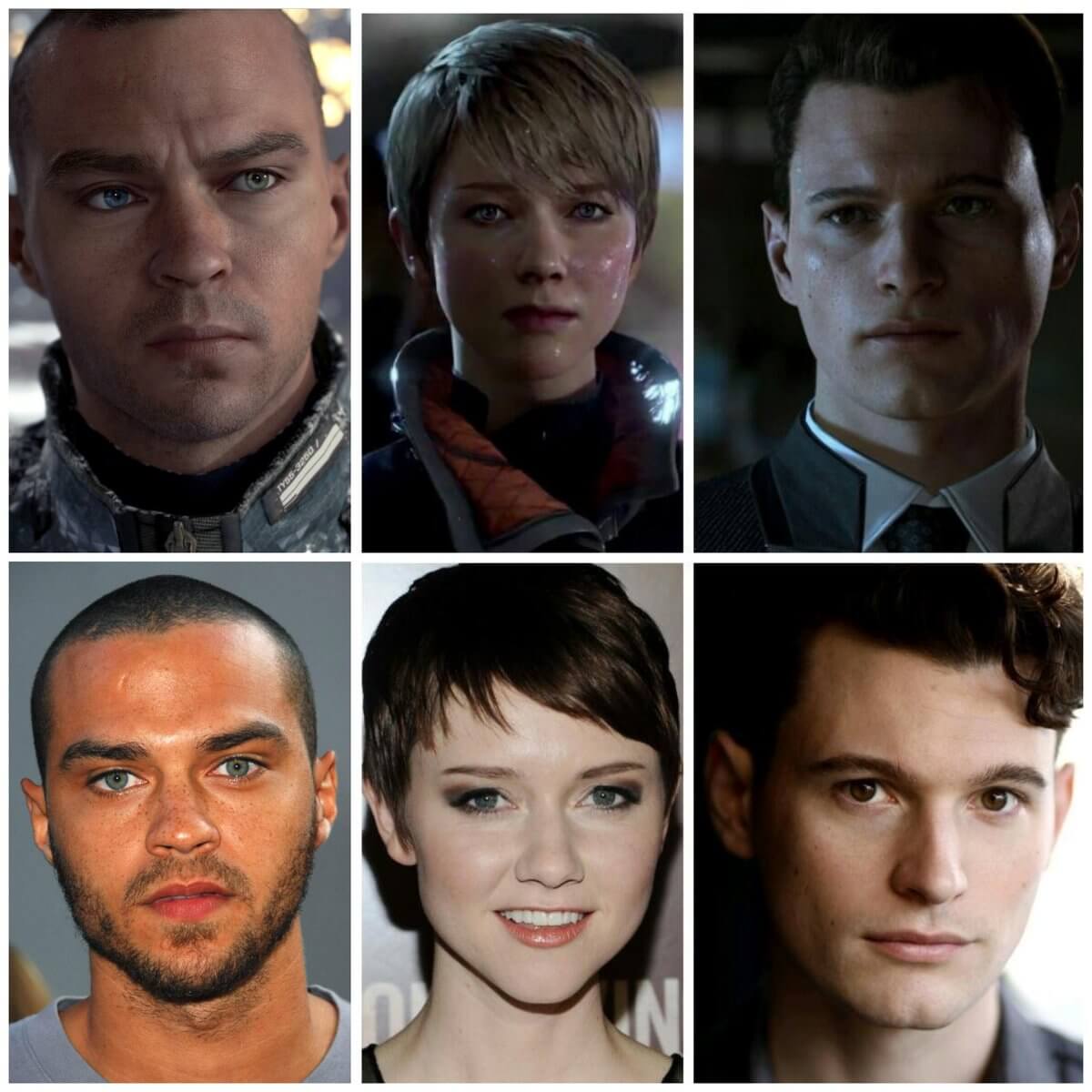 Cast Of :Detroit, Become Human