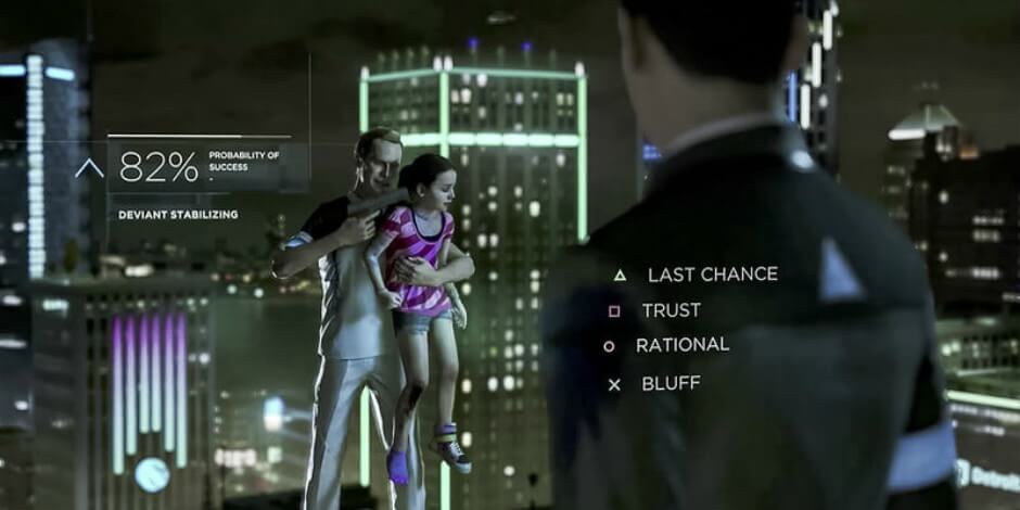 Detroit Become Human choices screenshot gameplay