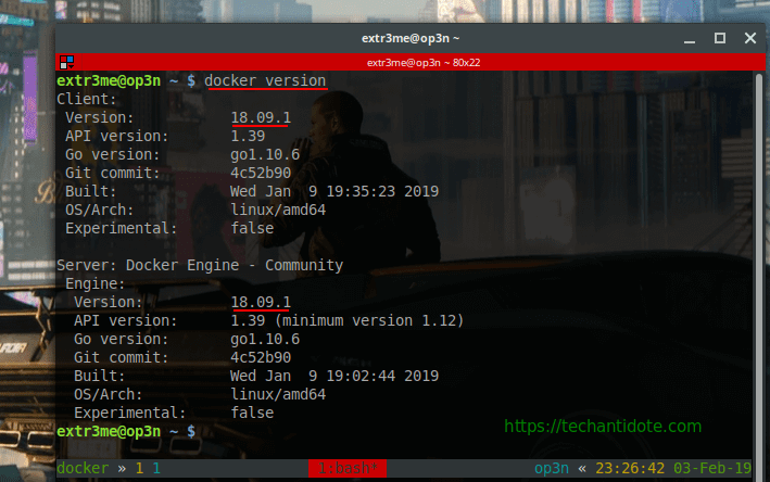 install docker linux mint